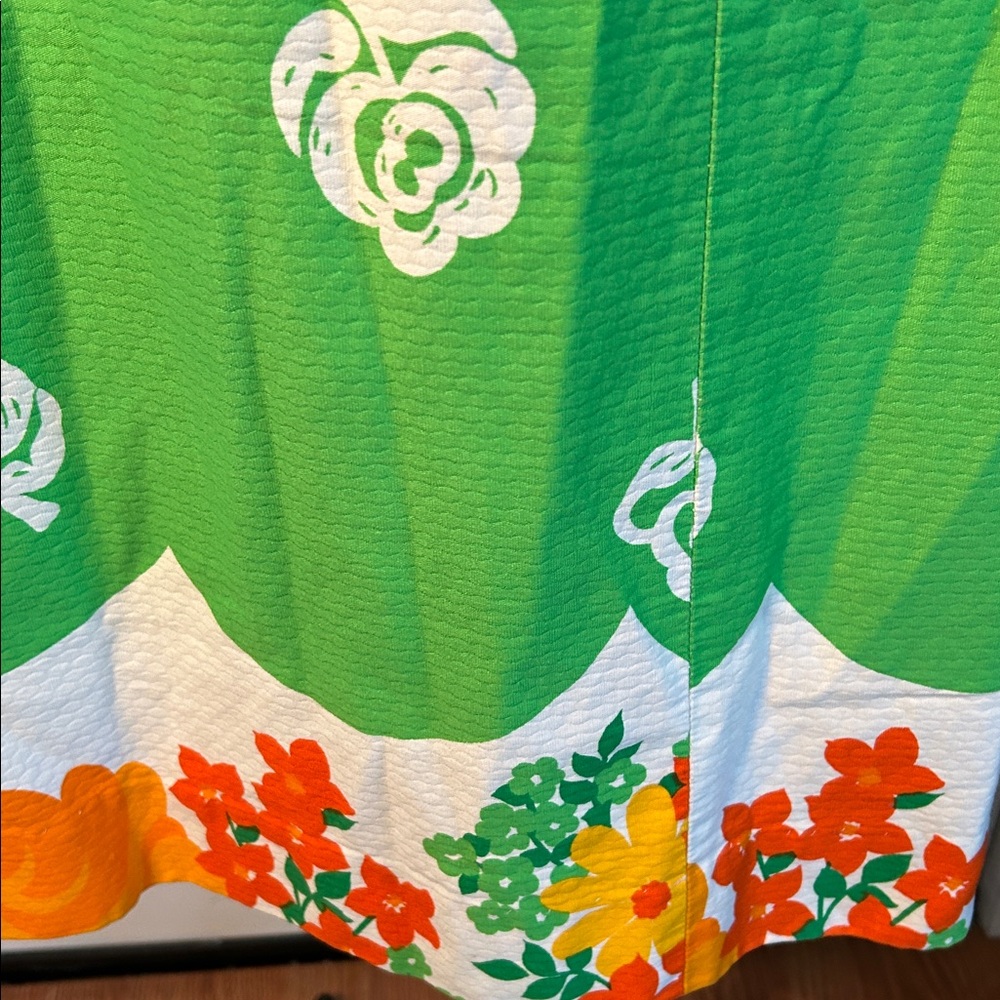 60’s Malia Hawaii floral sleeveless dress - Picture 5 of 11